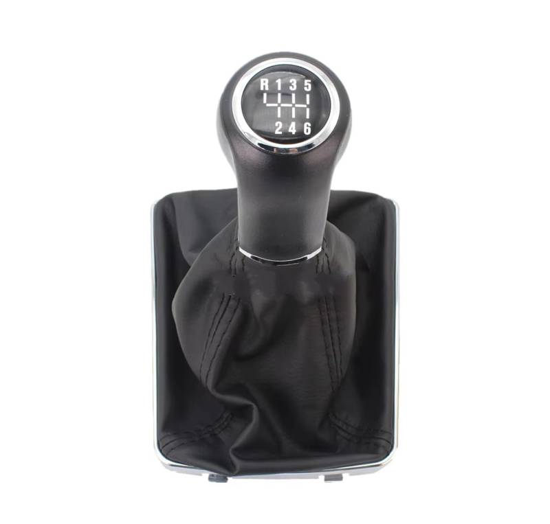 TGUQANM Auto-Schaltknäufe Kompatibel Mit Vauxhall Für Opel Für Astra H 2004 2005 2006 2007 2008 2009 2010 Auto-Styling 6 Für Gang Automatik Auto Schaltknauf B Adapter von TGUQANM