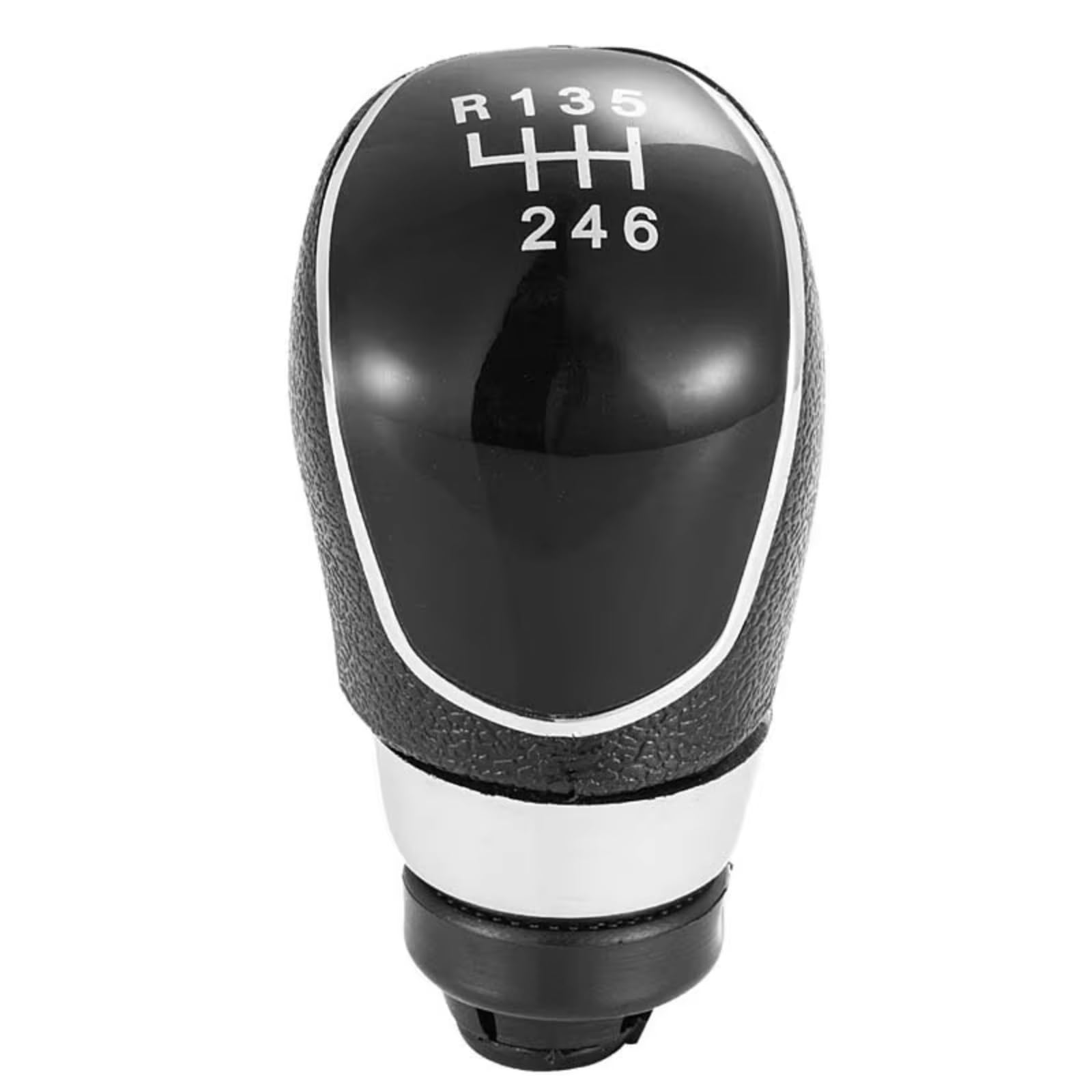 TGUQANM Auto-Schaltknäufe Kompatibel mit Ford für C-Max 2007–2010 für C-Max FL 2010–2013 Auto 5/6 für Geschwindigkeit Auto Schaltknauf Handball Schaltgetriebehebel(6Speed) von TGUQANM