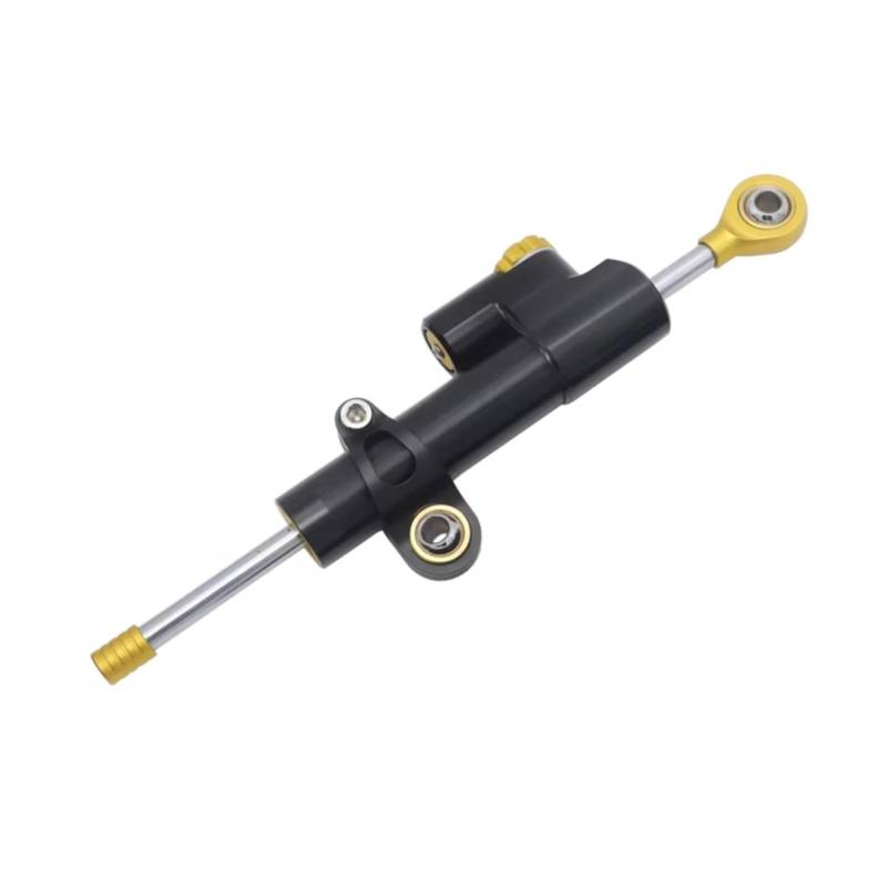 TGUQANM Damper Stabilisator Kompatibel Mit Z1000 2016 2017 2018 2019 Motorrad Lenkungsdämpfer Stoßdämpfer Kit Einstellbares Universalzubehör(Black-Yellow) von TGUQANM