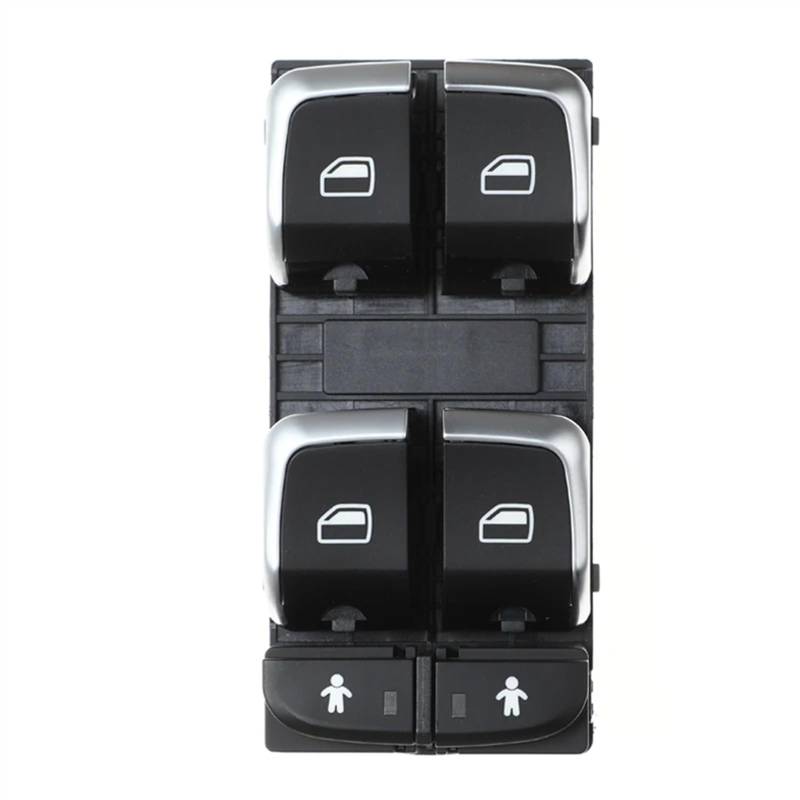 TGUQANM Fensterheber Schalter Kompatibel Mit Für A6 Allroad Für Quattro 2013-2014 Autofenster-Steuerschalter Autofensterschalterknopf Ersatzteile OEM:4GD959851B von TGUQANM