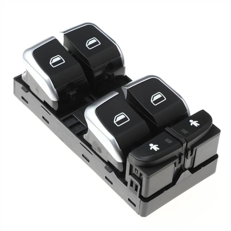 TGUQANM Fensterheber Schalter Kompatibel Mit Für RS6 2013-2014 Autofensterglas-Hubschalterknopf Autofensterschalterknopf Ersatzteile OEM:4GD959851B von TGUQANM