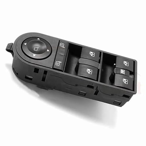 TGUQANM Fensterheber Schalter Kompatibel Mit Opel Für Astra H Für Twintop 2005 2006 2007 2008 2009 Autofensterheber Autofensterknopf Fensterheberschalter OEM: 13228699 von TGUQANM