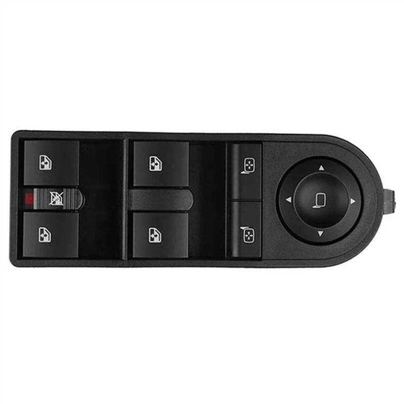 TGUQANM Fensterheber Schalter Kompatibel Mit Vauxhall Für Zafira 2005-2015 Fensterheberschalter Autofensterheberschalter Fensterheberschalter OEM: 13228877 von TGUQANM
