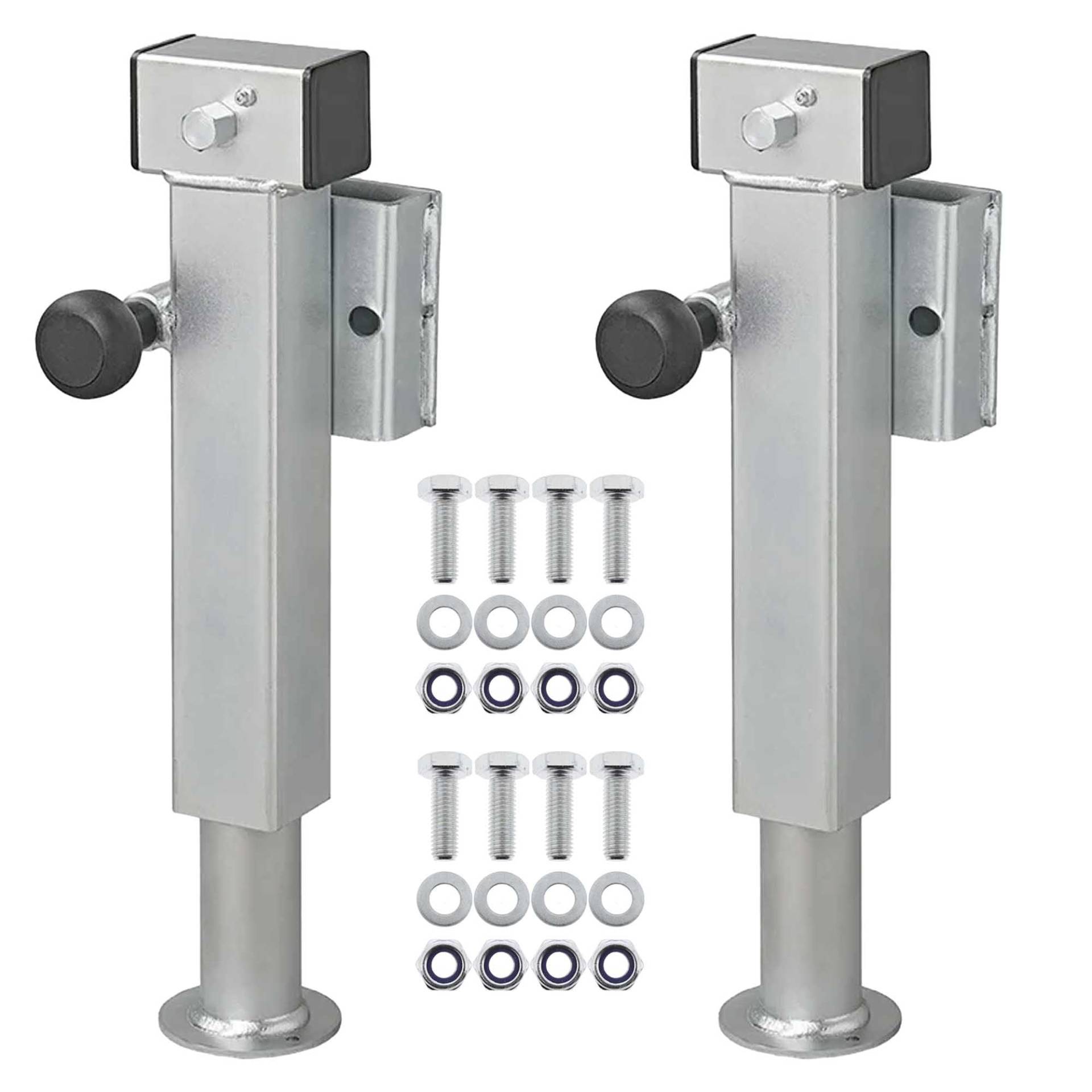 THE DRIVE 2X Anhänger Ausdrehstütze 60x60mm klappbar 410-655mm je 1300 kg mit Schraubensatz | stufenloser Hub 235mm | Flanschhöhe 42mm | für Kipper, Hochlader etc. THE DRIVE 2X Anhänger Ausdrehstütze 60x60mm klappbar 410-655mm je 1300 kg mit Schraubensatz | stufenloser Hub 235mm | Flanschhöhe 42mm | für Kipper, Hochlader etc. von THE DRIVE