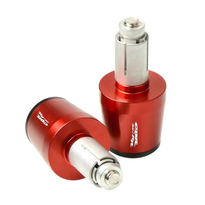 Motorrad Getriebe Balanced Plug Compatible with Hon Da CBR954RR CBR954 RR CBR 954 RR 2002-2003 Motorrad Lenkergriffe Lenkerenden Lenkergriffe Endkappenschieber(Rosso) von THIKK