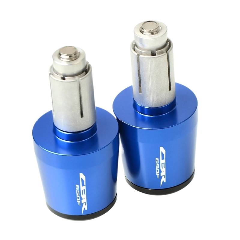 Motorrad Getriebe Balanced Plug Motorradzubehör Lenkergriffe Lenkerende Handkappe Compatible with Hon Da CBR650F CBR 650F CBR 50 F 2014-2016(Blu) von THIKK