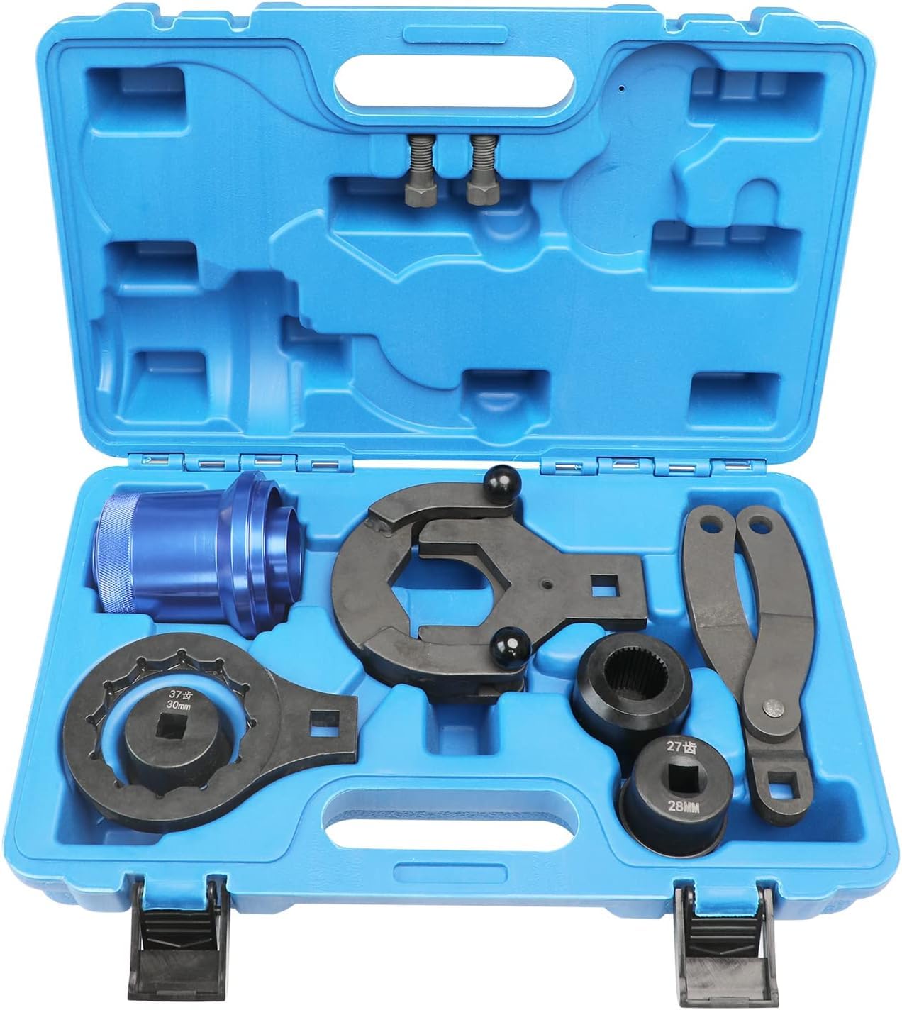 THIKPO Hinterachsdifferential-Werkzeugsatz | Kompatibel mit M2 M3 M4 M5 E70 E90 E91 E92 X3 X5 X6 RWD 4WD 7er-Serie | Ersetzt 335040 335050 335060 335080 230020 mit 27/37 Zähne Steckschlüssel von THIKPO
