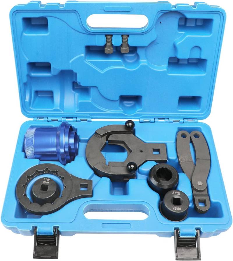 THIKPO Hinterachsdifferential-Werkzeugsatz | Kompatibel mit M2 M3 M4 M5 E70 E90 E91 E92 X3 X5 X6 RWD 4WD 7er-Serie | Ersetzt 335040 335050 335060 335080 230020 mit 27/37 Zähne Steckschlüssel von THIKPO