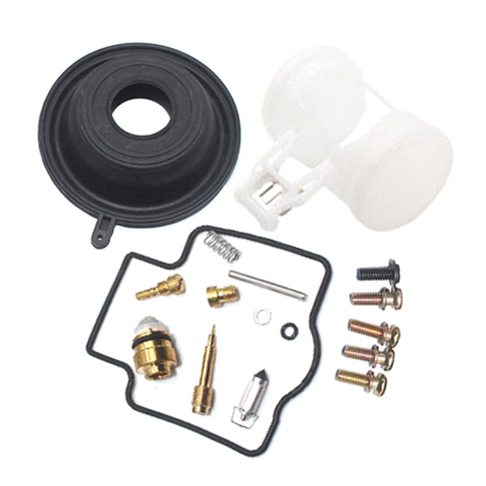 Motorradkolbenmembran Vakuum Reap Set Vergaser Reparatur Schnellfix Für ZXR250 ZXR400 ZZR400 ZX4 Kompatibel Motorradkolbenmembran Vakuum Reap Set Vergaser Reparatur Schnellfix Für ZXR250 ZXR400 ZZR400 ZX4 Kompatibel von THINCAN