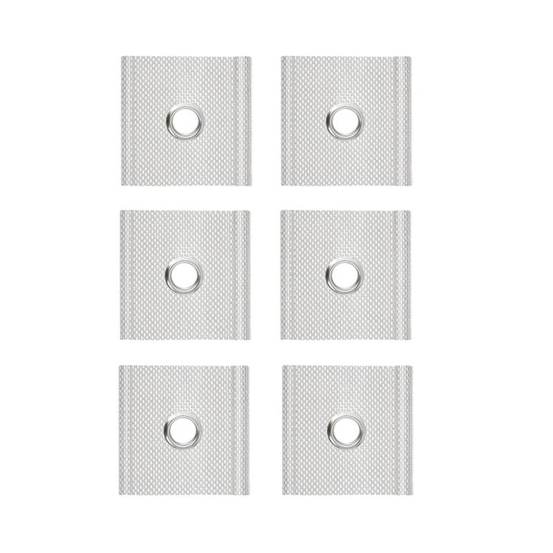 THINCAN Caravans Canopy Haken Rohrleitungen Haken Haken Set PVC Markise Gleisschiene Clips Rohrhalter Für Wohnmobilunterkünfte von THINCAN