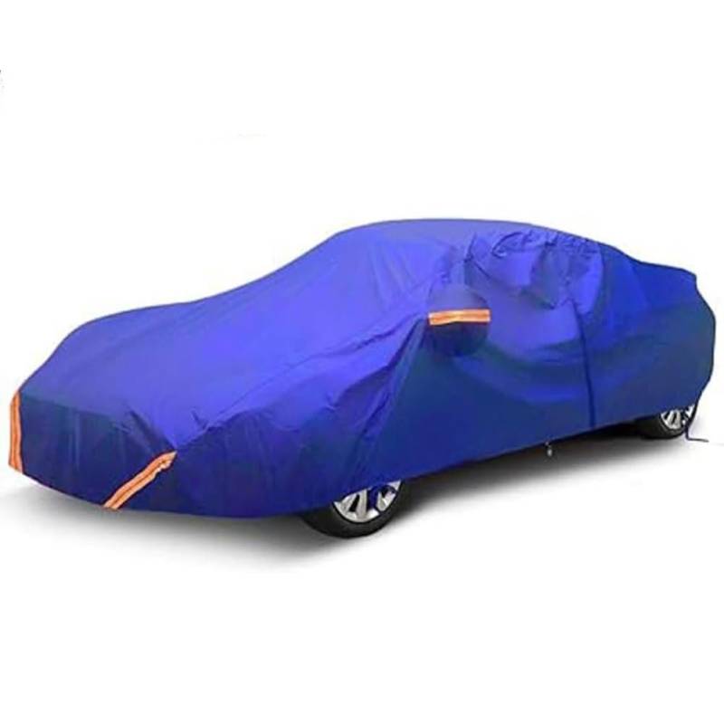 Auto Volle Abdeckung für Honda S2000, All Weather Ganzgarage Winddicht Regen Abdeckplane Autoabdeckung Staub Sonnen Schneedichte Outdoor Autoplane,Blue von THNIKK