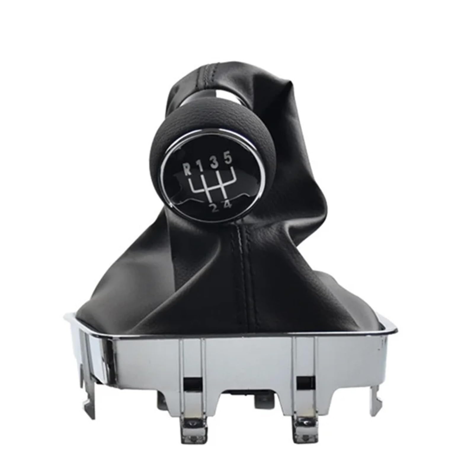 Auto-Schalthebel-Kits Kompatibel Mit Vw Für Golf Für Plus 2005–2014 Für Tiguan 5N 2007–2011, Auto-Styling-Handbuch, 5/6-Gang-Schaltknauf, Autoteile(5 Speed) von THRU