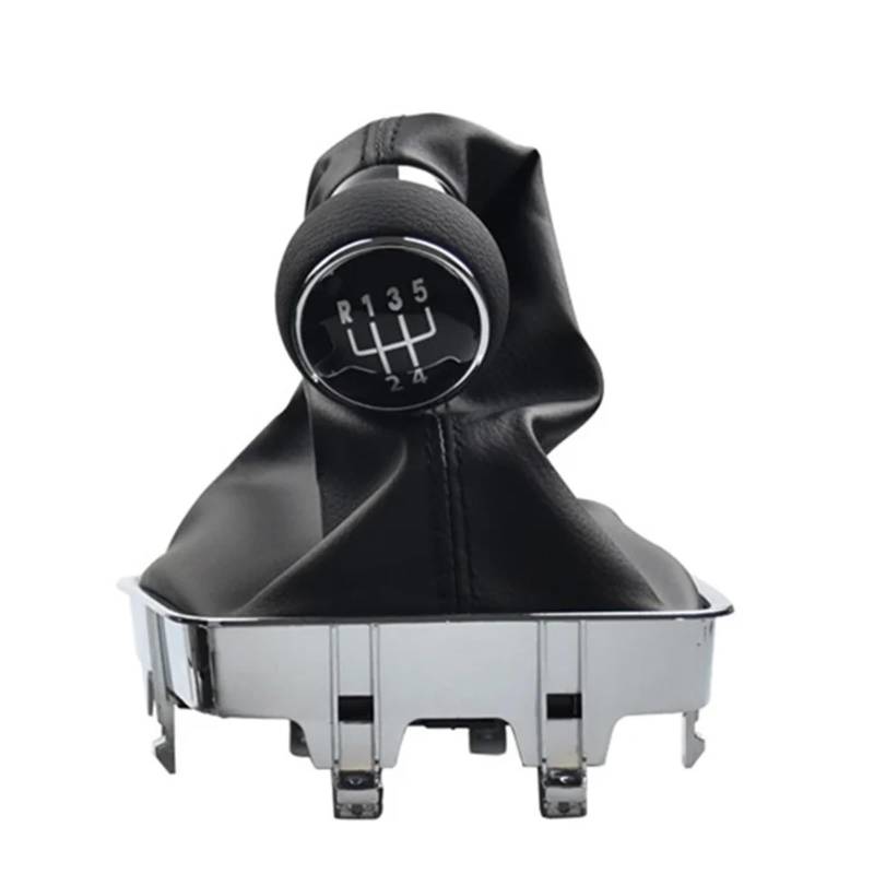 Auto-Schalthebel-Kits Kompatibel Mit Vw Für Golf Für Plus 2005–2014 Für Tiguan 5N 2007–2011, Auto-Styling-Handbuch, 5/6-Gang-Schaltknauf, Autoteile(5 Speed) von THRU