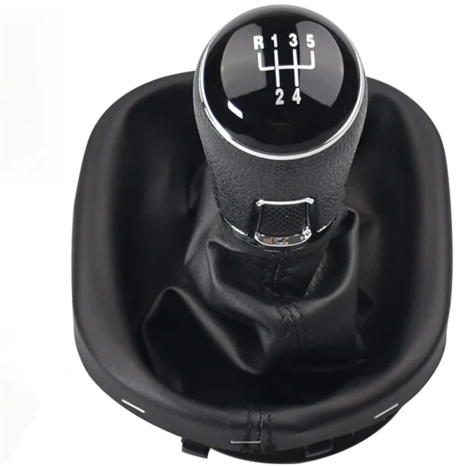 Auto-Schalthebel-Kits Kompatibel Mit Vw Für Touran 2003 2004 2005 2006 2007 2008 2009 2010. Schöner Schaltknauf, 5/6-Gang-Auto-Styling-Autoteile(5 Speed) von THRU