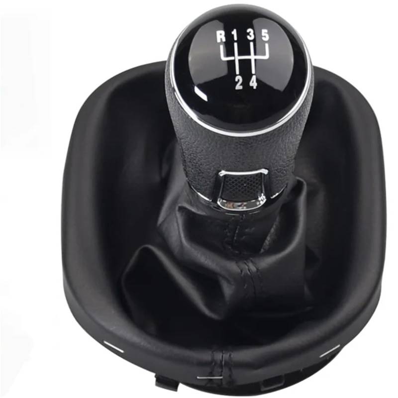 Auto-Schalthebel-Kits Kompatibel Mit Vw Für Touran 2003 2004 2005 2006 2007 2008 2009 2010. Schöner Schaltknauf, 5/6-Gang-Auto-Styling-Autoteile(5 Speed) von THRU