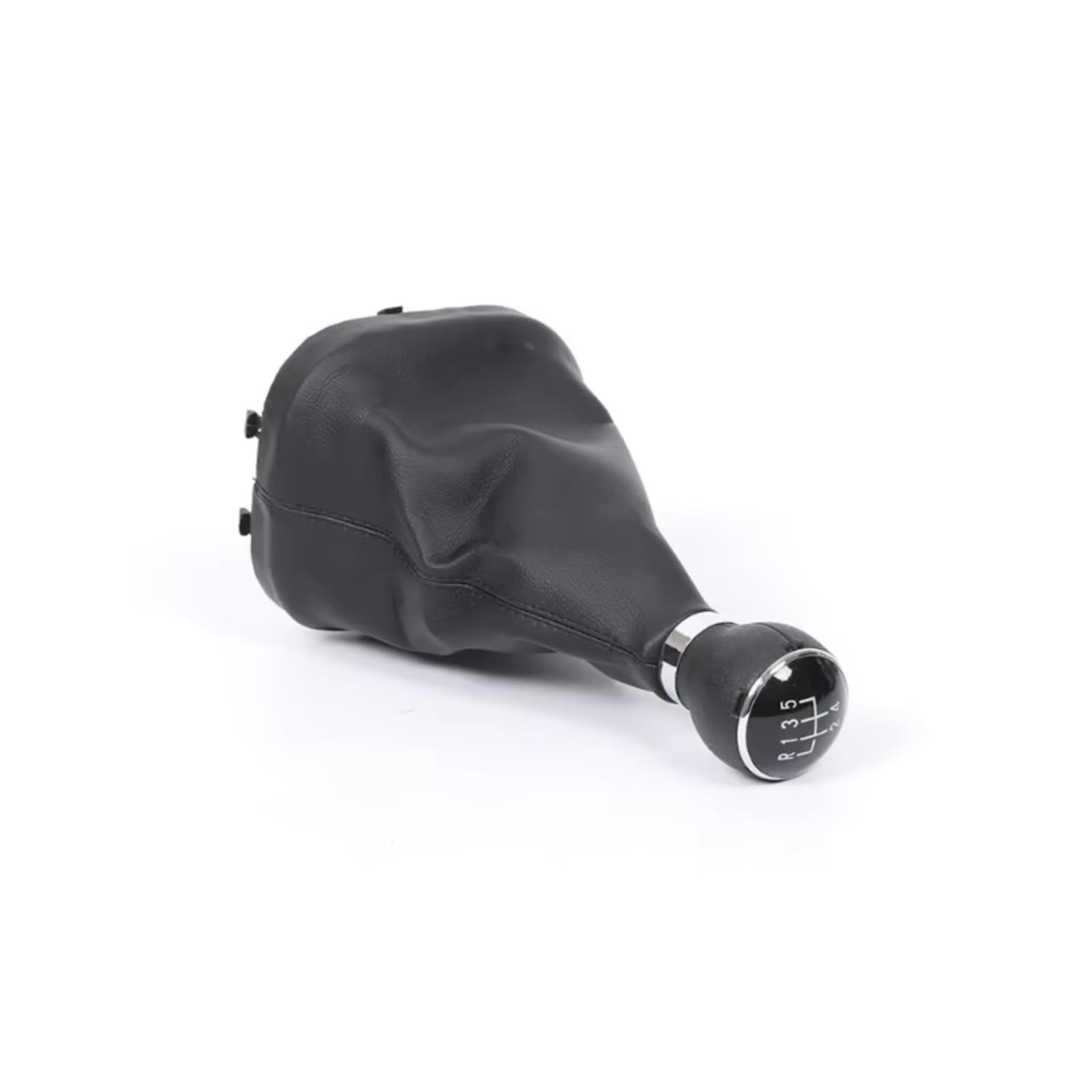 Auto-Schalthebel-Kits Kompatibel Mit Vw Für Touran Für Caddy MK2 2003 2004 2005 2006 2007 2008 2009 2011 2012 2013 2014 2015 5/6-Gang Faltenbalgabdeckung Schaltknauf(5speed) von THRU