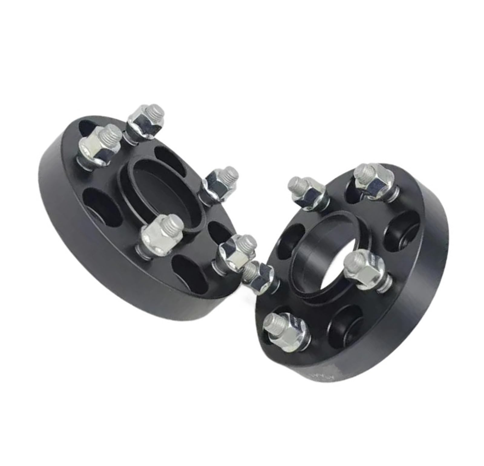Satz Spurverbreiterung Kompatibel Mit Tesla Für Model 3 Auto-Radabstandshalter Unterlegscheiben Platte 5 X 114,3 Hubzentrische 64,1 Mm Radabstandshalter-Adapter Trennstücke 15–35 Mm M14 X 1,5(20mm) von THRU