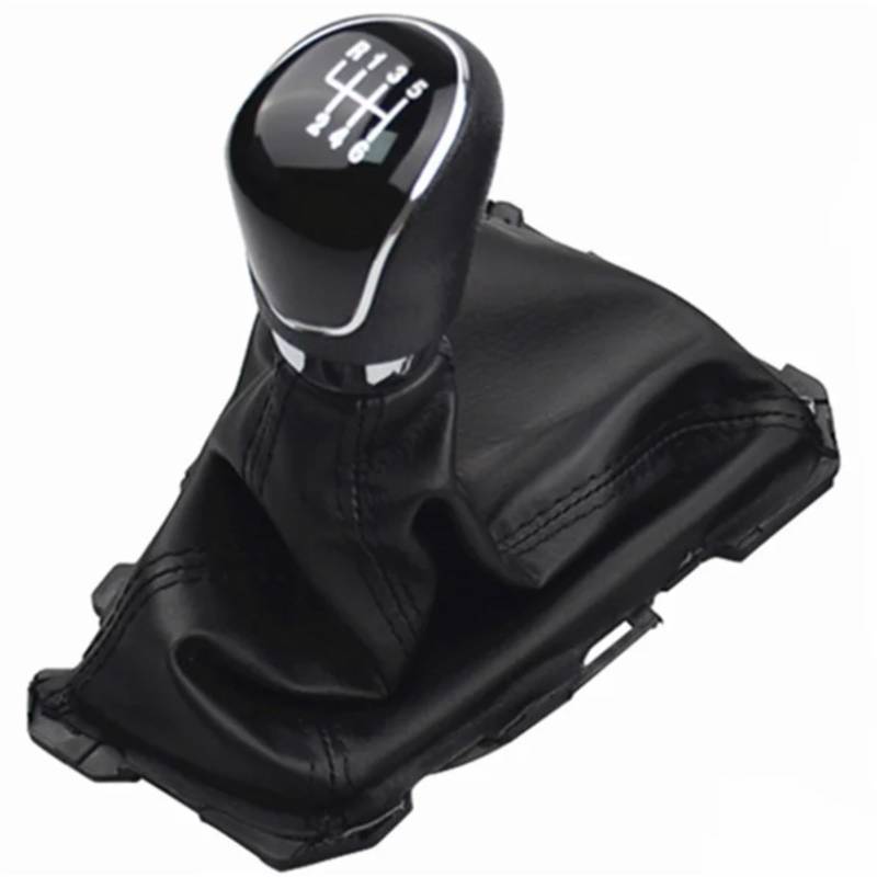 THRU Auto-Schalthebel-Kits Kompatibel Mit Ford Für Focus 3 MK3 1.6 2012 2013 2014 2015 2016 Schaltknauf Manuell 5-Gang 6-Gang Auto-Schaltknauf Schalthandball(6 Speed) von THRU