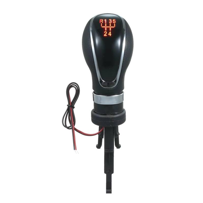 THRU Auto-Schalthebel-Kits Kompatibel Mit Opel Für GT/XT Auto-Schaltknauf, Manueller 5/6-Gang-Kopfgriffhebel, Ersatz, Autoteile, OEM: 55565904(5-Speed) von THRU