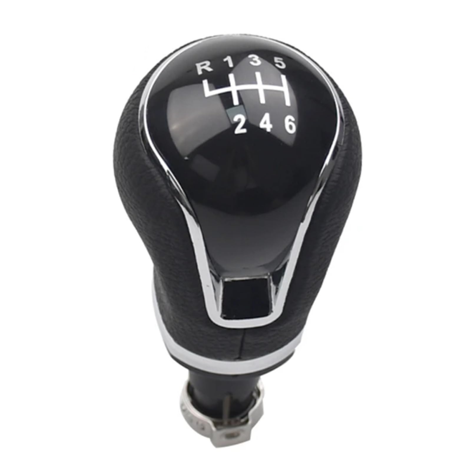 THRU Auto-Schalthebel-Kits Kompatibel Mit Seat Für Ibiza IV 2009 2010 2011 2012 2013 2014 2015 2016 2017 Schaltknauf 12 Mm Auto-Schaltknauf Autoteile(6 Speed) von THRU