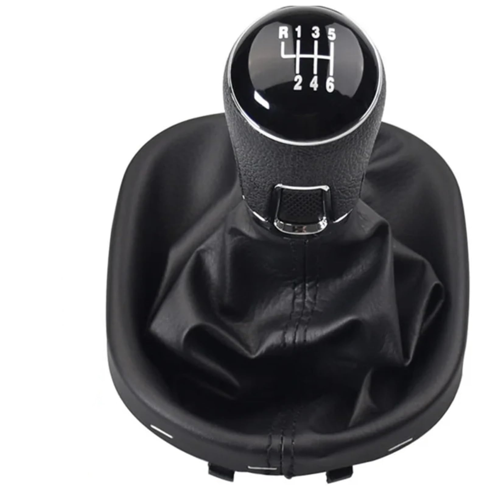 THRU Auto-Schalthebel-Kits Kompatibel Mit Vw Für Caddy II MK2 2004 2005 2006 2007 2008 2009 5/6 Gang Schaltknauf Schaltgetriebe Autoteile(6 Speed) von THRU