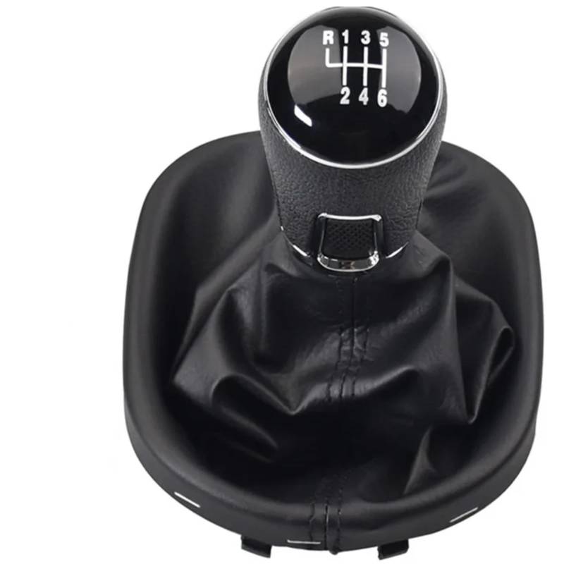 THRU Auto-Schalthebel-Kits Kompatibel Mit Vw Für Caddy II MK2 2004 2005 2006 2007 2008 2009 5/6 Gang Schaltknauf Schaltgetriebe Autoteile(6 Speed) von THRU