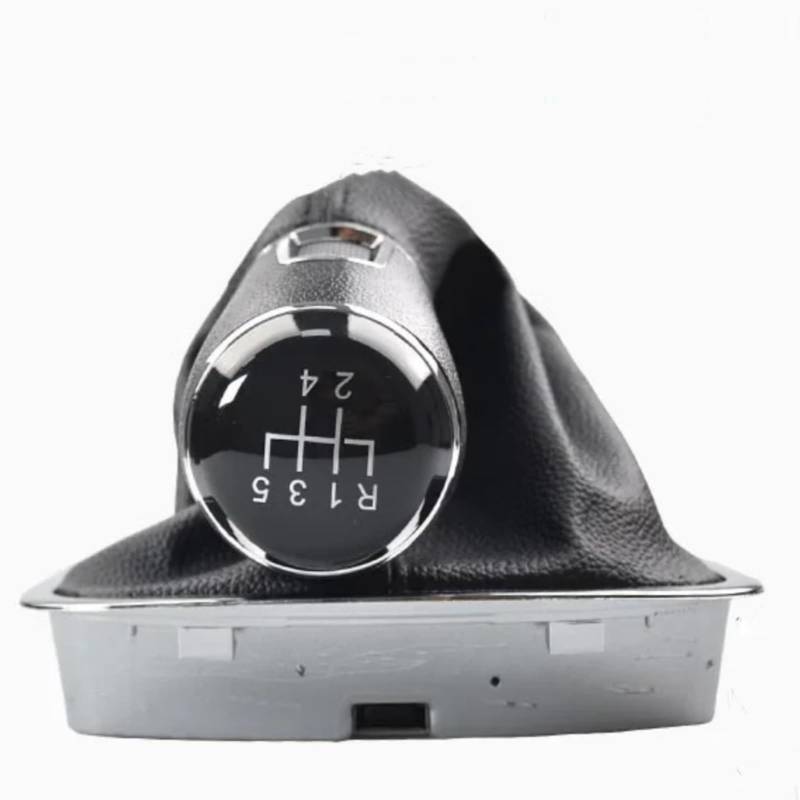 THRU Auto-Schalthebel-Kits Kompatibel Mit Vw Für Polo Für 6C 2015 2016 2017 2018 2019 Auto-Styling 5-Gang-Schaltknauf Gaitor Boot Autoteile von THRU
