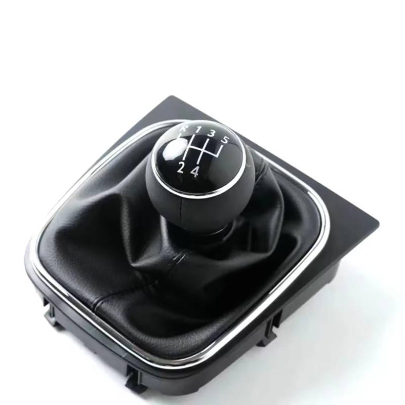 THRU Auto-Schalthebel-Kits Kompatibel Mit Vw Für Rabbit Für Golf 5 Für J&etta MK5 2004 2005 2006 2007 2008 2009 2010 5/6 Speed ​​Stick Schaltknauf Auto-Styling(5 Speed) von THRU