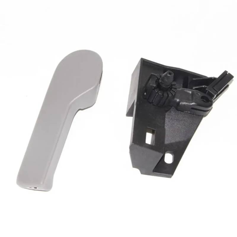 THRU Kompatibel Mit VW Für Beetle 1999–2010 Für Bora 1999–2005 Für Golf 1998–2006 1J1823633A Autohauben-Entriegelungshalterung Und Griff Grau Motorhaubenentriegelung von THRU