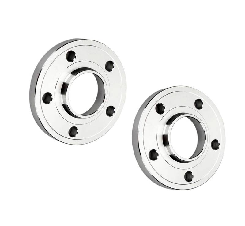 THRU Satz Spurverbreiterung Kompatibel Mit FIAT Für 500X Spurverbreiterungsadapter Felgen Distanzscheiben Radnabendichtungen Autozubehör PCD 5x110 CB=65,1mm 12/15/20mm M14x1,5(2PCS 20MM 14x1.5) von THRU