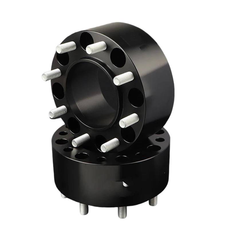 THRU Satz Spurverbreiterung Kompatibel Mit Ford Für F-250 F-350 30/35/40 Mm PCD 8 X 170 CB 124,9 Mm Spurverbreiterungsadapter 8 Lug Radfelgen Abstandshalter Autozubehör M14 X 1,5(2PCS 30mm M14x1.5) von THRU