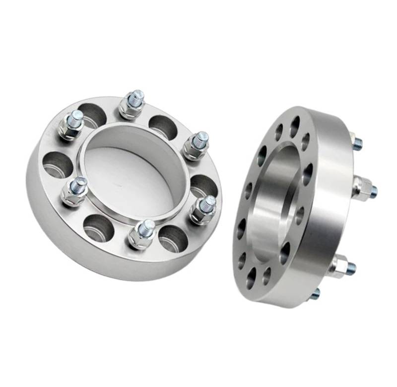 THRU Satz Spurverbreiterung Kompatibel Mit Mitsubishi Für Pajero V93 V97 V73 V71 30/35/38/50 Mm PCD 6 X 139,7 CB 67,1 Mm Spurverbreiterungsadapter 6 Lug Radnabendichtungen M12XP1.5(2PCS 38mm) von THRU