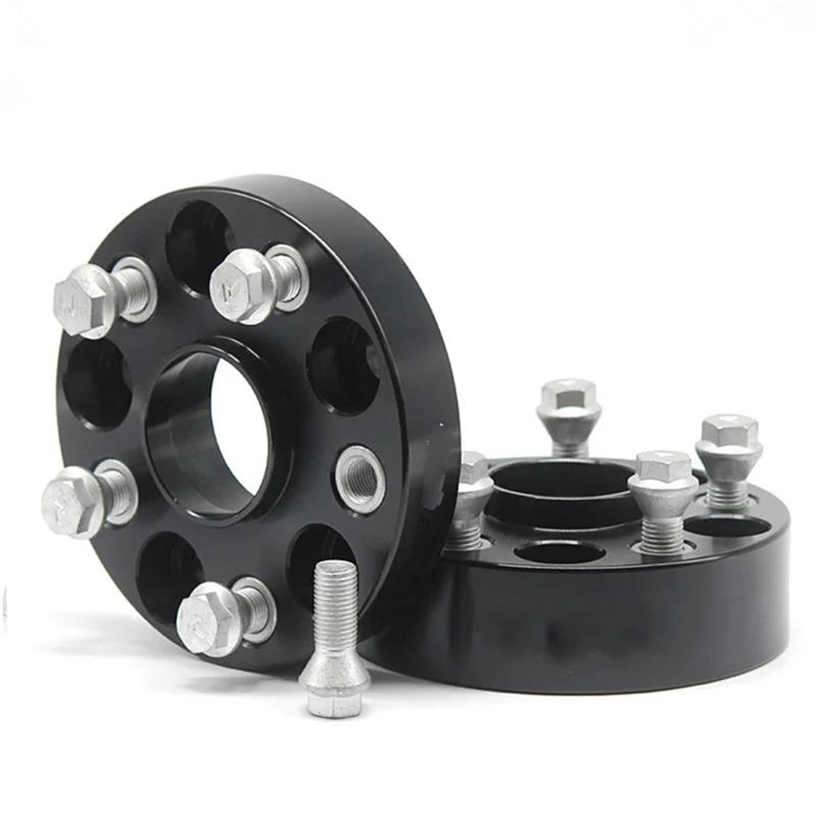 THRU Satz Spurverbreiterung Kompatibel Mit Serie G Spurverbreiterungen Adapte Radnabendichtungen Spurverbreiterungen Unterlegscheiben Platte 25/30/35/40/45/50 Mm 5 X 112 66,6 Mm M14 X 1,25(2PCS 45mm) von THRU