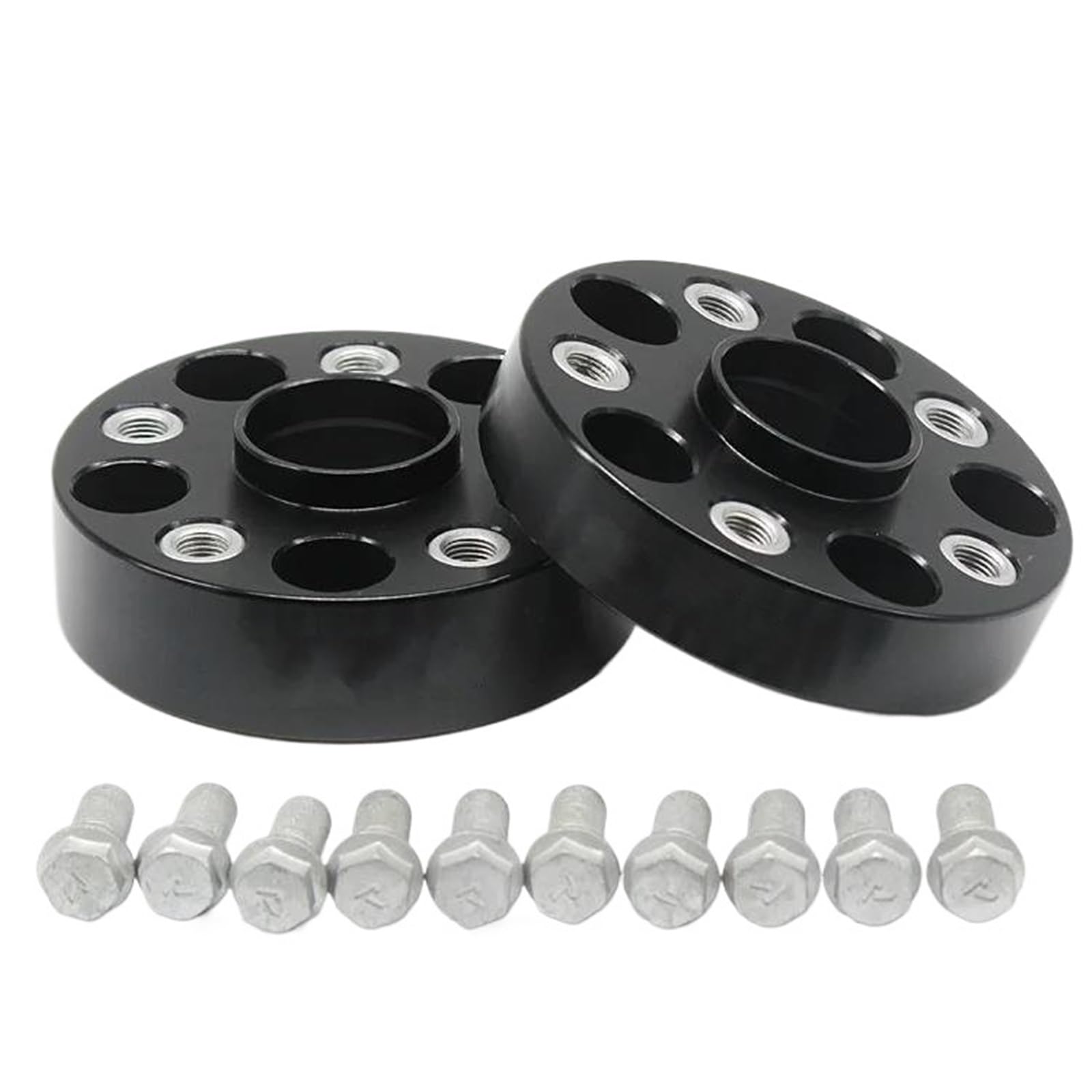 THRU Satz Spurverbreiterung Kompatibel mit 5/6/7 Serie für F01 F02 F03 F04 F07 F06 F10 F11 F13 F12 F18 für X6 E71 E72 5x120 72,56 mm Spurverbreiterungsadapter 30/35/40/45/60 mm(2PCS 60mm) von THRU