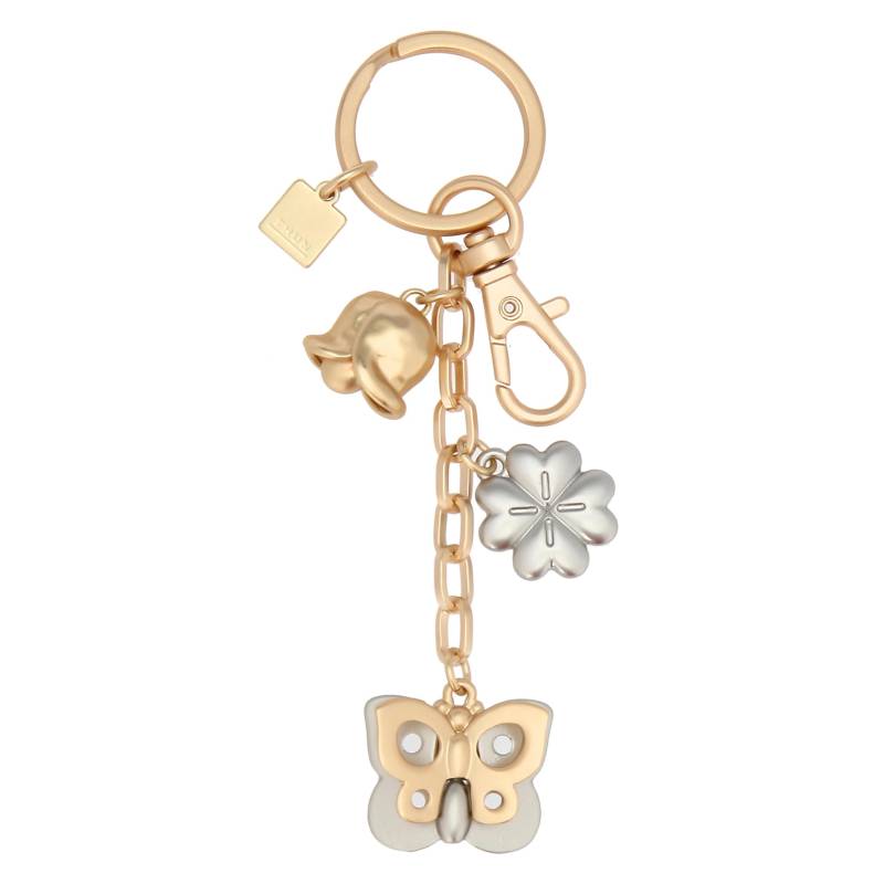 THUN - Schlüsselanhänger 3 Ikonen - Metall, Kaltemaille - Kollektion Sempre con me - 9,5 cm von THUN