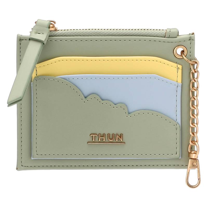 THUN - Schlüsselanhänger Beutel, mehrfarbig - Kunstleder - Kollektion Sempre con me - 12 x 9 cm von THUN