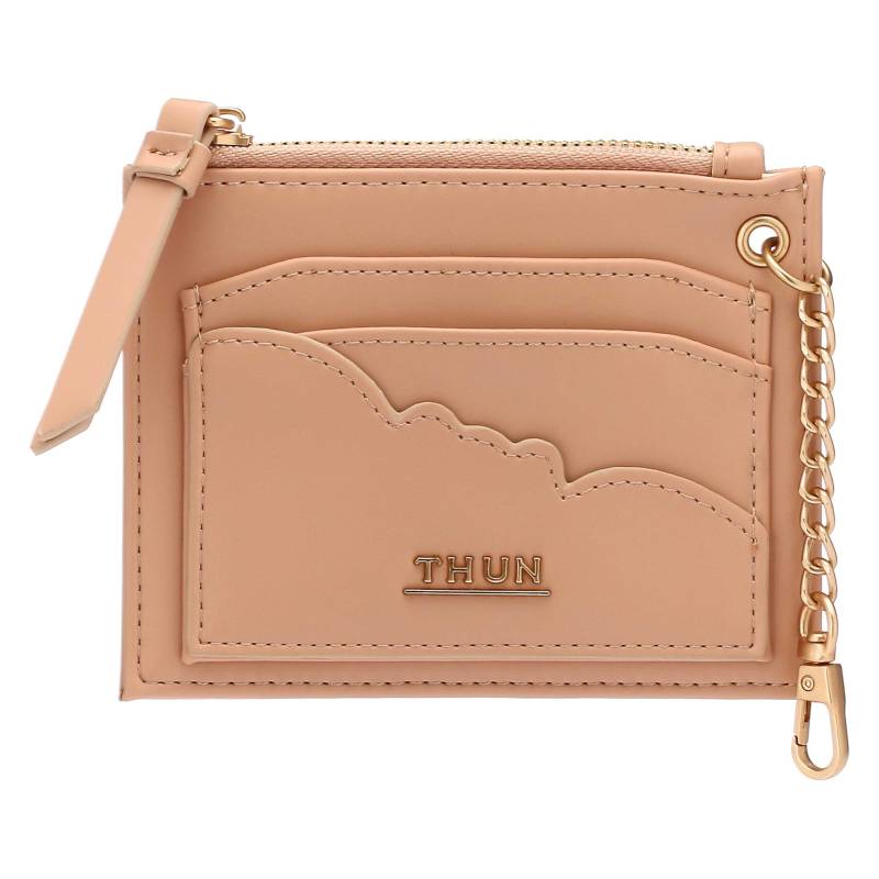 THUN - Schlüsselanhänger Beutel, rosa - Kunstleder - Kollektion Sempre con me - 12 x 9 cm von THUN