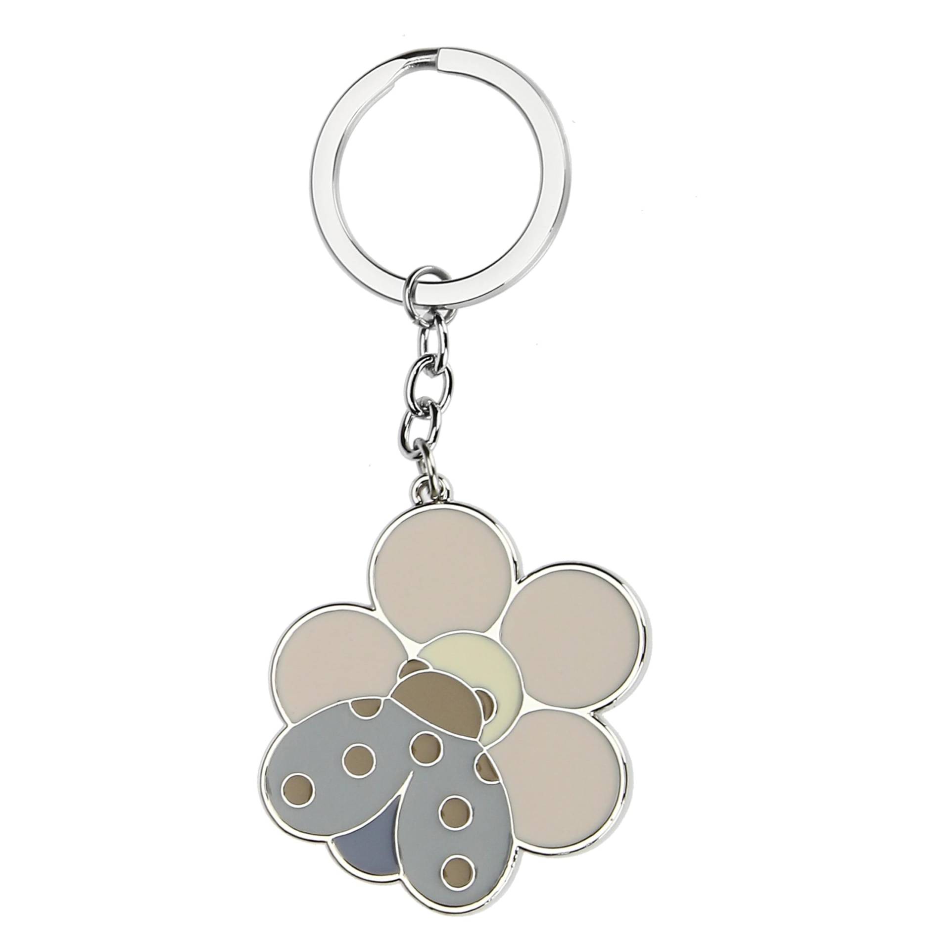 THUN Schlüsselanhänger mit Gänseblümchen und Marienkäfer Ella sie aus emailliertem Metall THUN Schlüsselanhänger mit Gänseblümchen und Marienkäfer Ella sie aus emailliertem Metall von THUN