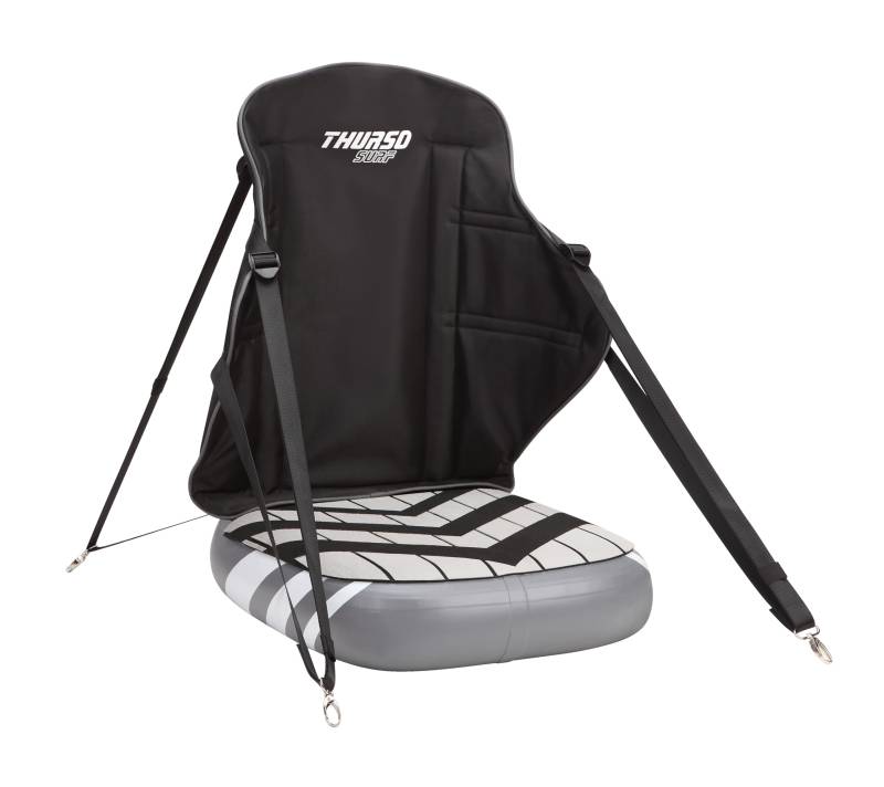 Thurso Surf Universeller aufblasbarer Kajaksitz mit Rückenstütze – Sit-on-Top verstellbarer Paddelboardsitz mit Rückenlehne, extra stabiler Komfort für SUP, Kanu, Angeln und Boot von THURSO SURF
