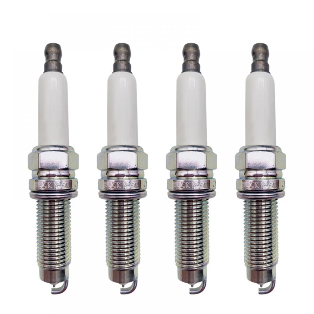 4-6PCS 101905622 ILZKR7A Iridium Zündkerze Kompatibel mit Q7 3,6 V6 Motor 101905622(4 PCS) von THgfdZX