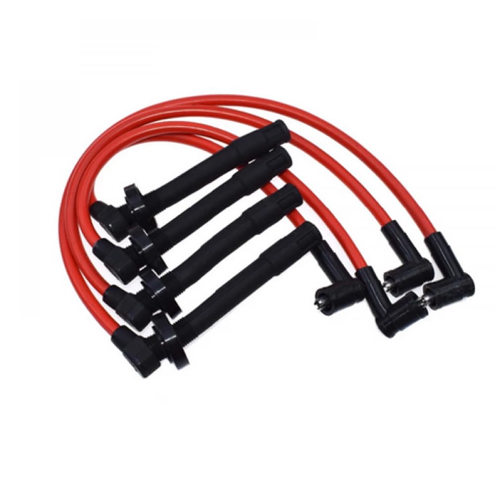 Zündkabelsatz kompatibel mit Civic 1992–2000 Del Sol 1994–2002 L4 Accord SOHC Spiralkern Zündkabelsatz kompatibel mit Civic 1992–2000 Del Sol 1994–2002 L4 Accord SOHC Spiralkern von THgfdZX