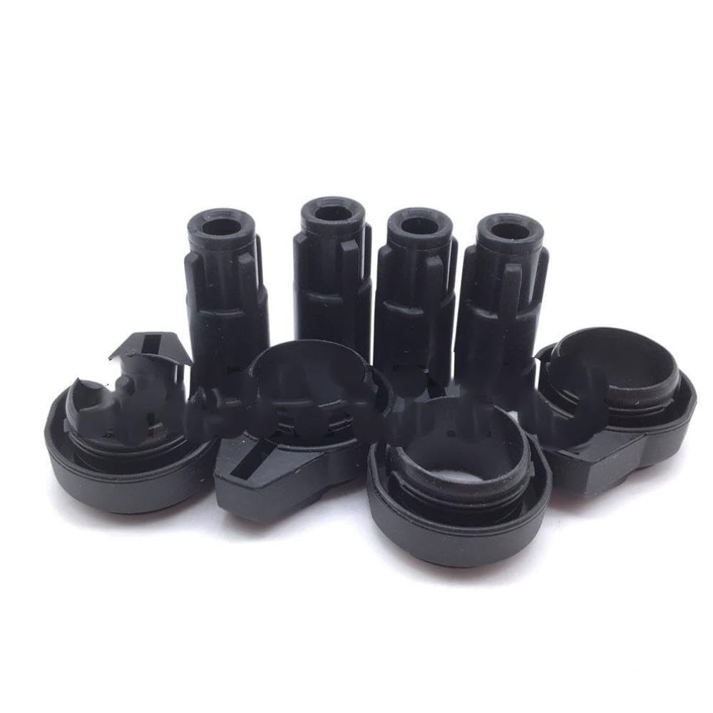 Zündspulen-Reparaturgummi, kompatibel mit E39 E46 E53 E60 E63 E66 E65 325xi 330ci 525i 745i 750i 760li M3 X3 X5 Z4(4PC) von THgfdZX