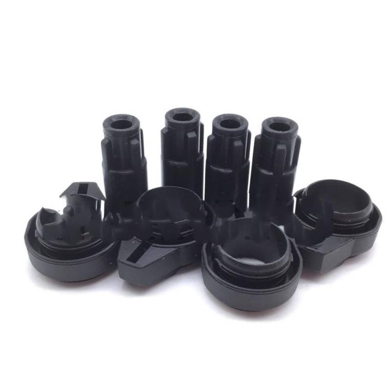 Zündspulen-Reparaturgummi, kompatibel mit E39 E46 E53 E60 E63 E66 E65 325xi 330ci 525i 745i 750i 760li M3 X3 X5 Z4(4PC) von THgfdZX