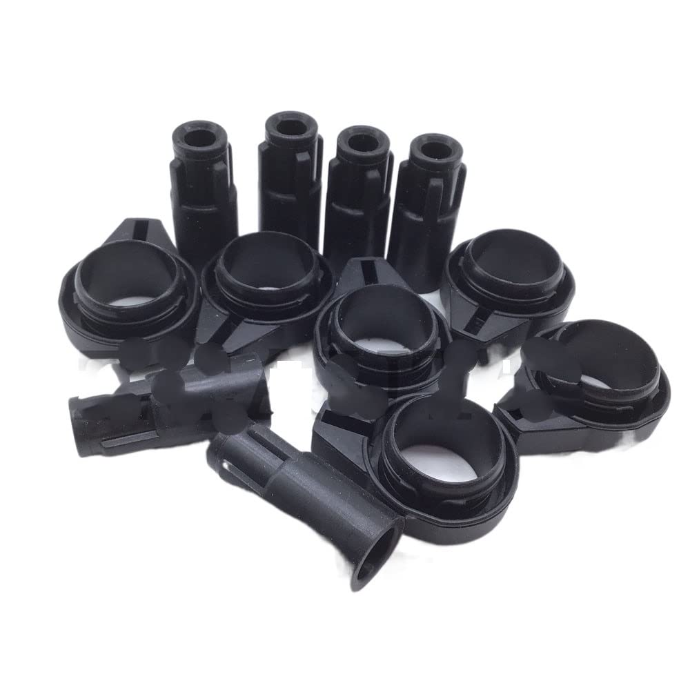 Zündspulen-Reparaturgummi, kompatibel mit E39 E46 E53 E60 E63 E66 E65 325xi 330ci 525i 745i 750i 760li M3 X3 X5 Z4(6PC) von THgfdZX