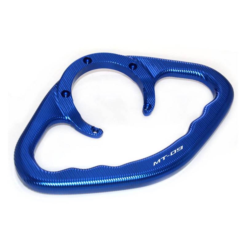 Motorrad Beifahrergriff Motorrad Passagier Handgriffe Hand Grip Tank Grab Bar Griff Compatible with Yama Ha MT-09 MT09 MT 09 2014 2016 2017(Blu) von THikk
