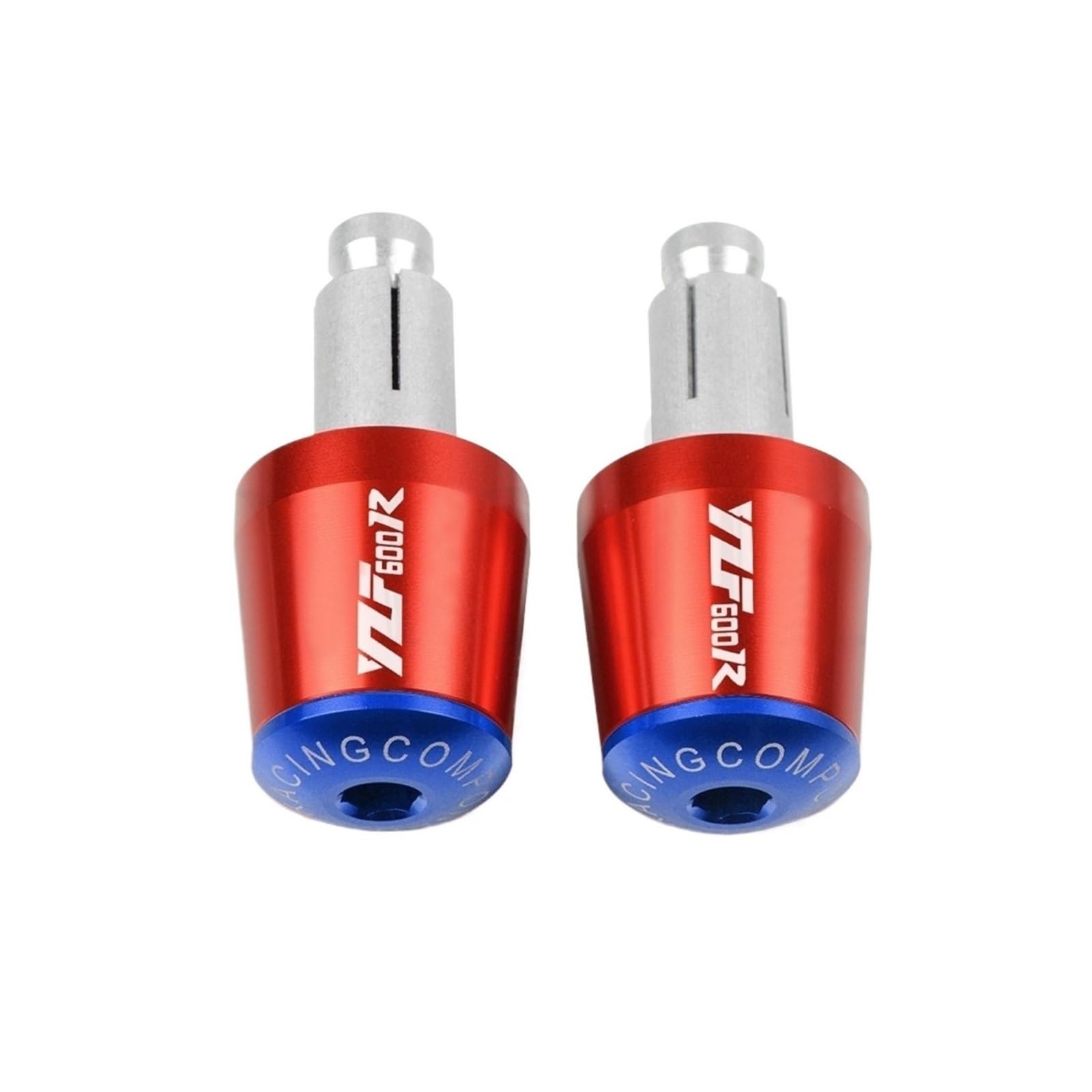 Motorrad Getriebe Balanced Plug 7/8 "22mm Motorrad Lenkergriffe Ende Lenkerkappe Endstopfen Compatible with Ya ma ha YZF600R YZF 600R YZF 600 R Thundercat 1994-2008 2007(J) von THikk
