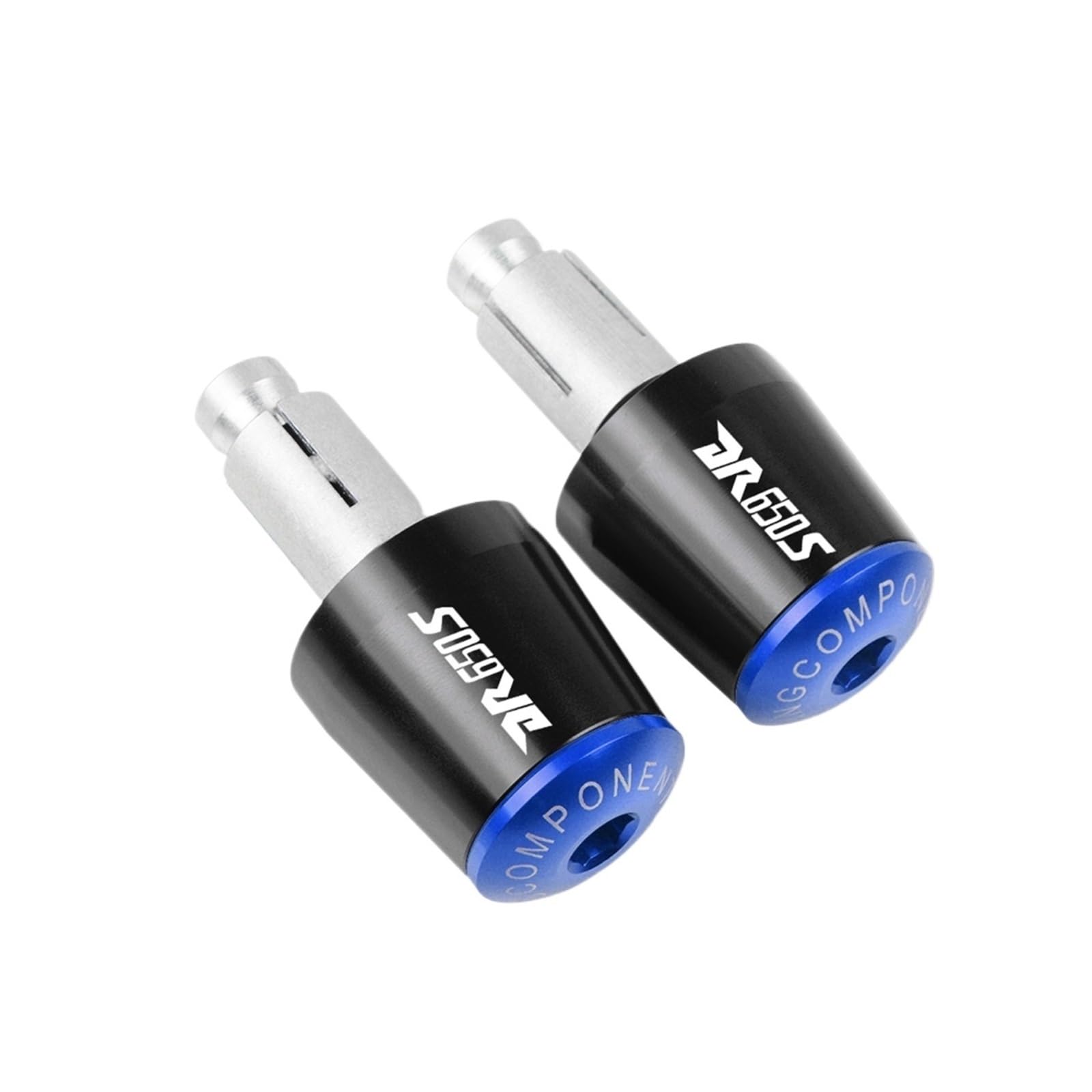 Motorrad Getriebe Balanced Plug Compatible with Su zu Ki DR650S DR650 DR 650 S/SE 1994-2010 2009 Motorradlenker Griffe Endstangenenden Kappenlenker(E5) von THikk