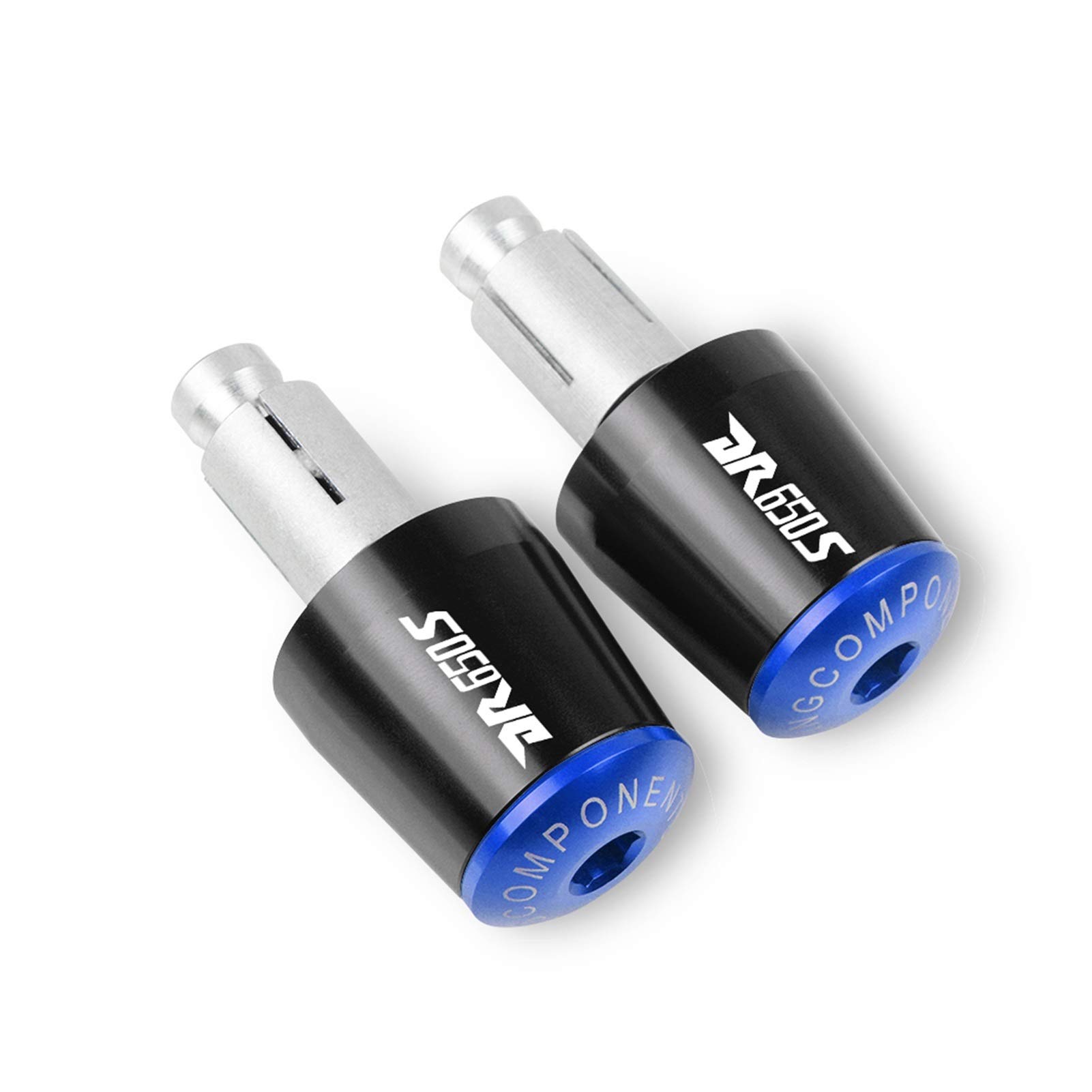 Motorrad Getriebe Balanced Plug Compatible with Su zu Ki DR650S DR650 DR 650 S/SE 1994-2010 Motorradlenker Griffe Endstangenenden Kappenlenker(B) von THikk