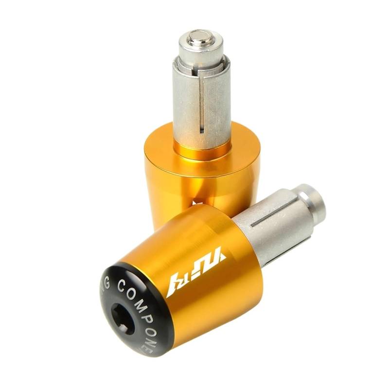 Motorrad Getriebe Balanced Plug Lenkergriffe Lenkerenden Compatible with Ya ma ha YZFR1 YZF-R1 YZF R1 R1M R1S 2006-2015(Gold) von THikk
