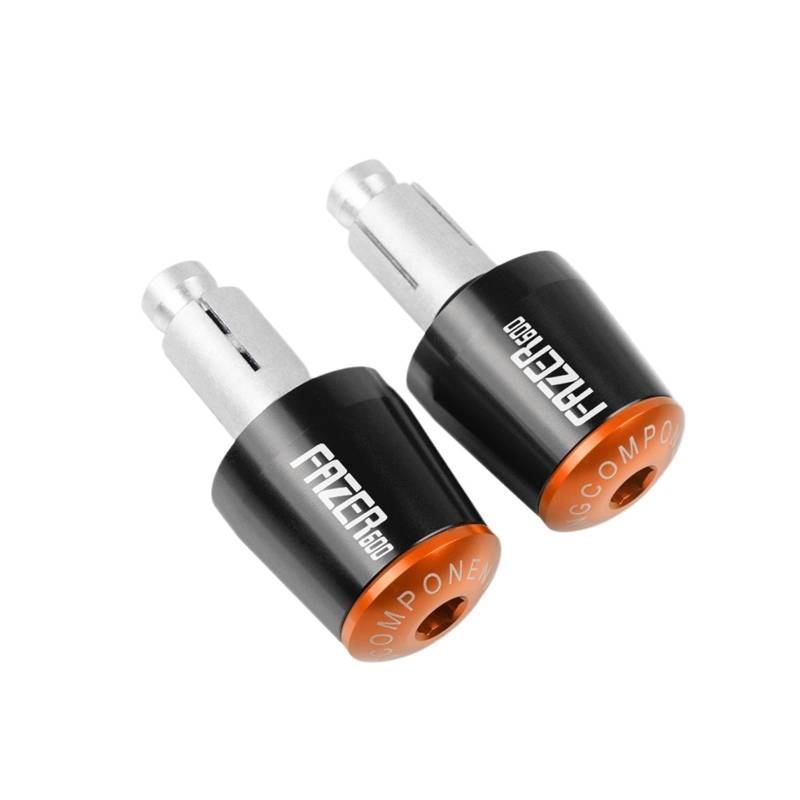 Motorrad Getriebe Balanced Plug Motorrad Lenkergriffe Ende Lenkerkappe Endstopfen Compatible with Ya ma ha FAZ ER 600 Faze R600 FZ600 FAZ ER FZ6N 600 FZ6S Faze 2016-2020(R) von THikk